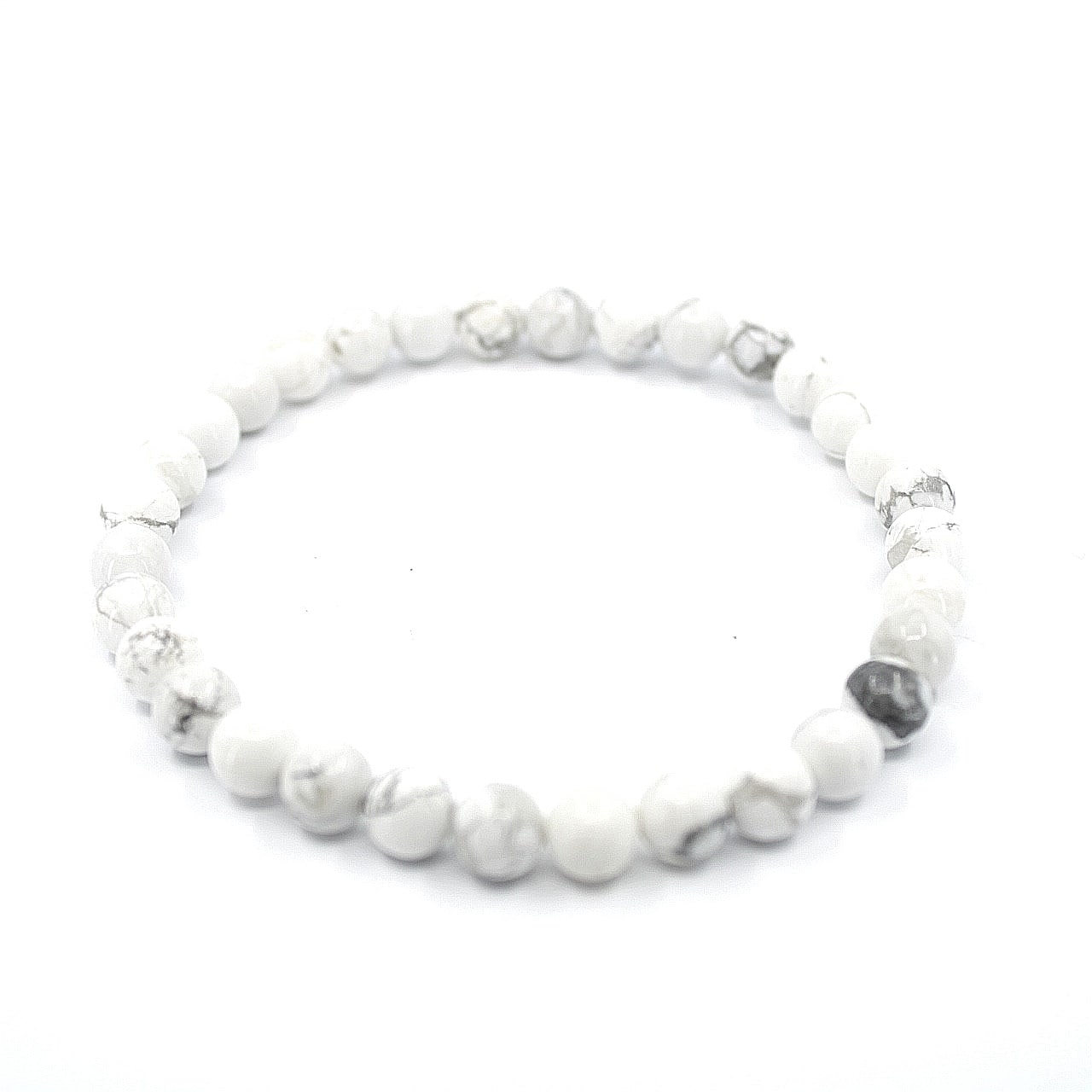 Bracelet Howlite Blanche