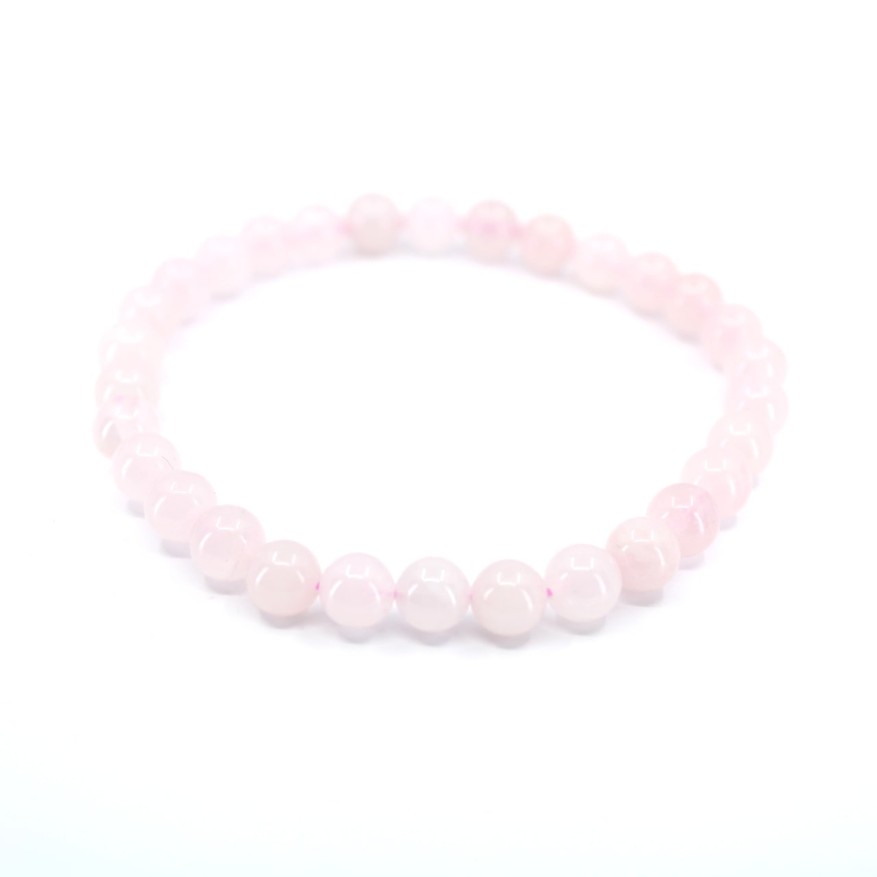 Bracelet en Quartz Rose – pierre naturelle Bracelet en Quartz Rose – pierre naturelle