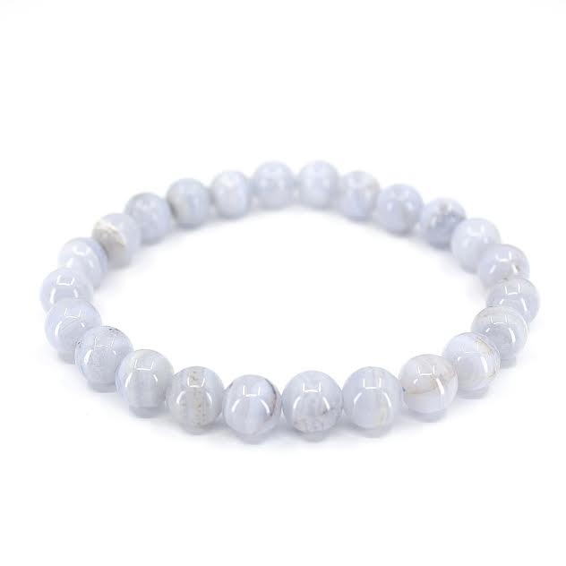 Bracelet Calcédoine Bleue – Image 3