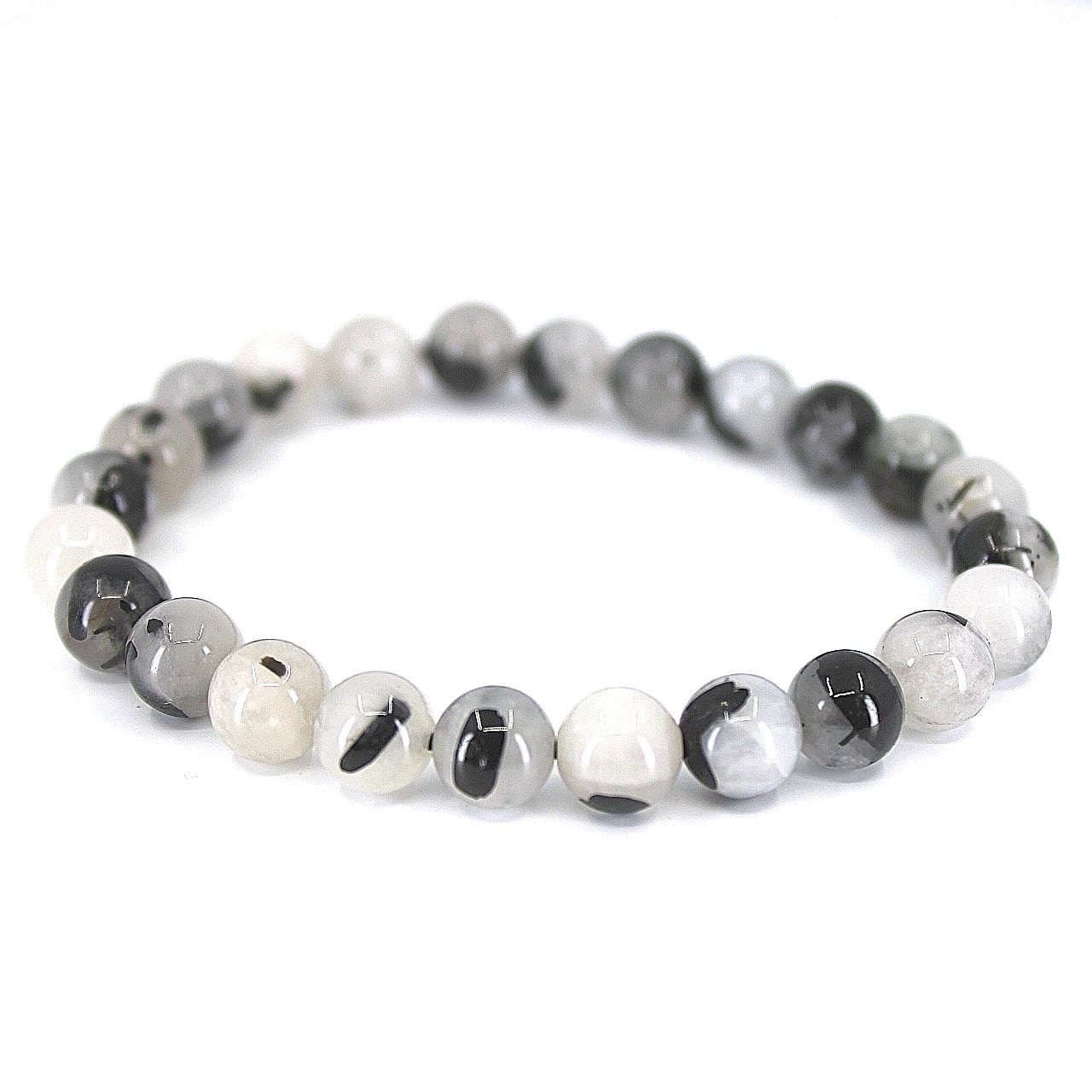 Bracelet Cristal de roche Tourmaline – Image 2