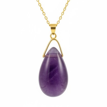 Collier Goutte d'Améthyste – Image 3