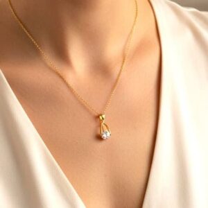 Collier Création Cristal de Roche Crack