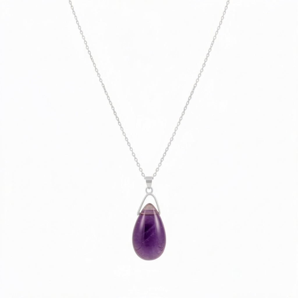 Collier Goutte d'Améthyste – Image 5