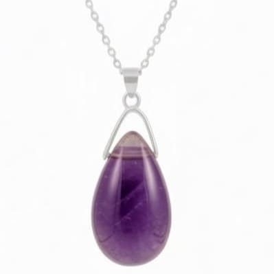 Collier Goutte d'Améthyste – Image 4