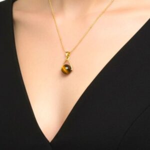 Collier Création Œil de Tigre