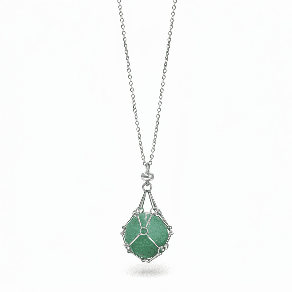 Colliers Écrins aux trésors Aventurine Verte – Image 2