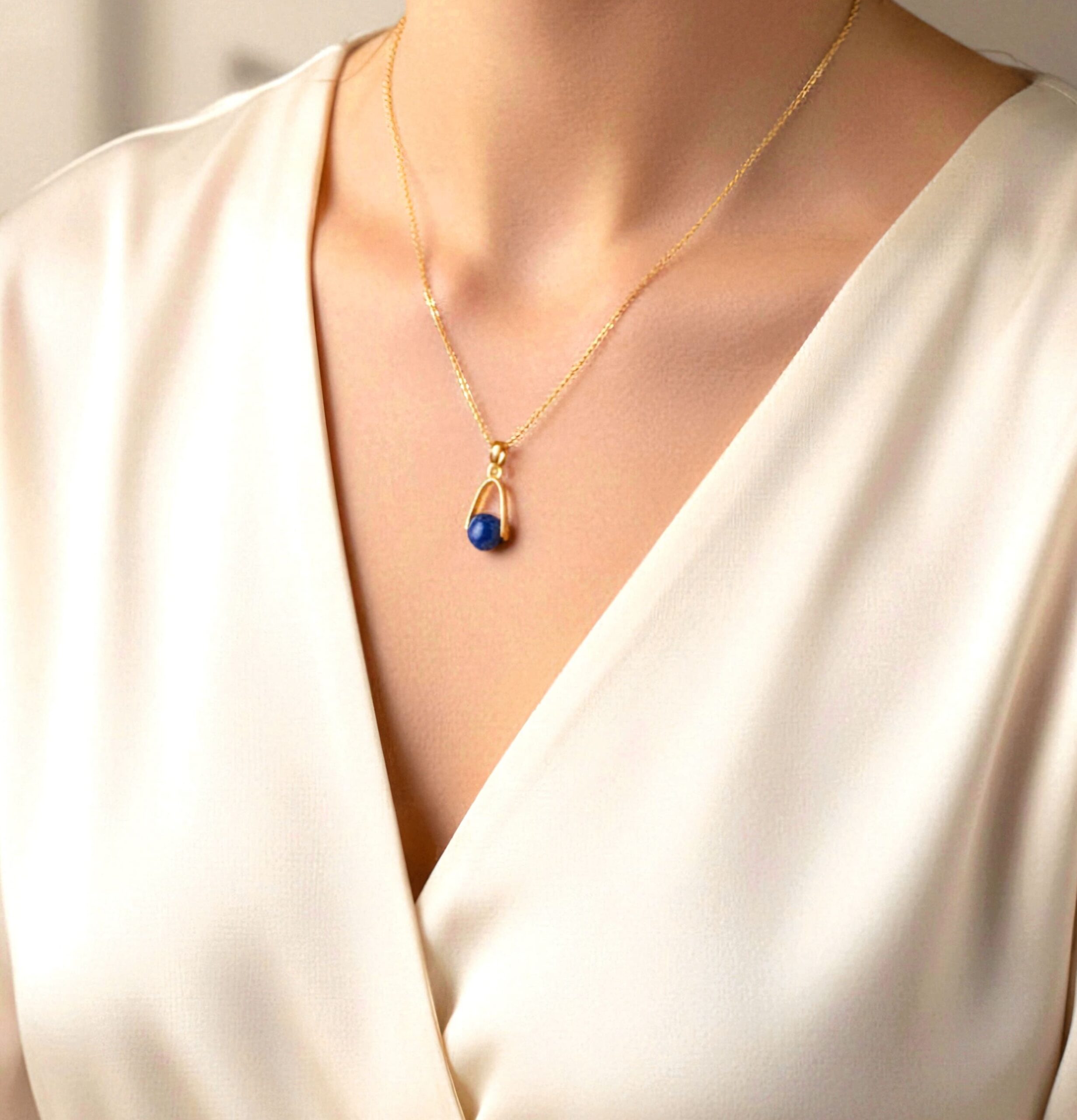 Collier Création Lapis-lazuli – Image 6