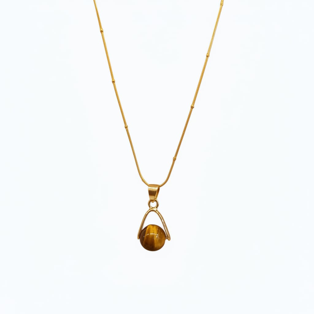 Collier Création Œil de Tigre – Image 3
